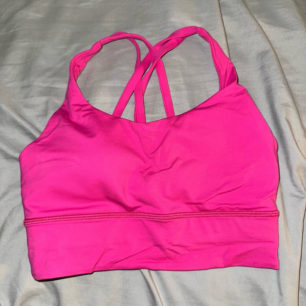 Lululemon Athletica Vibrant Pink Sports Bra